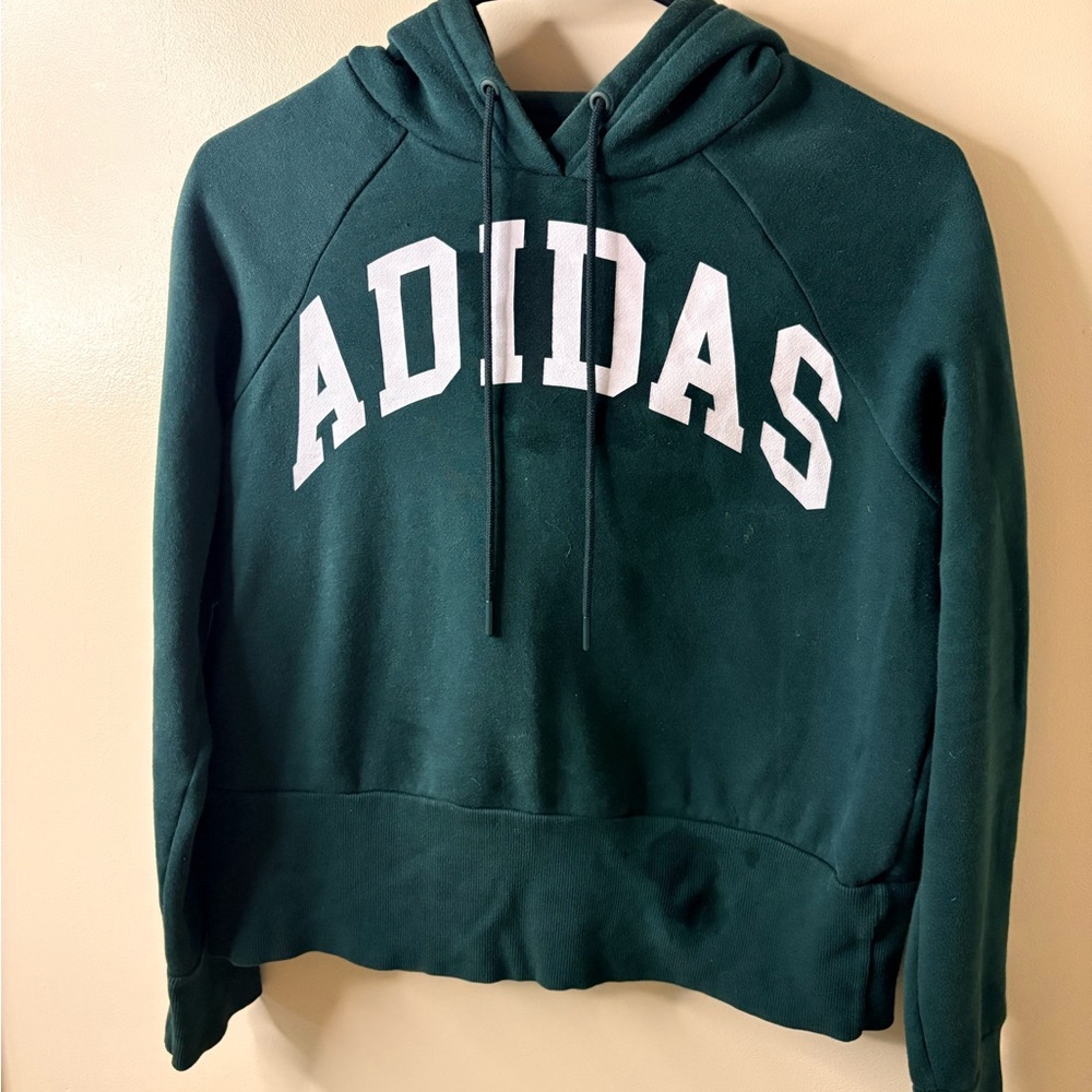 Adidas Dark Green Hoodie